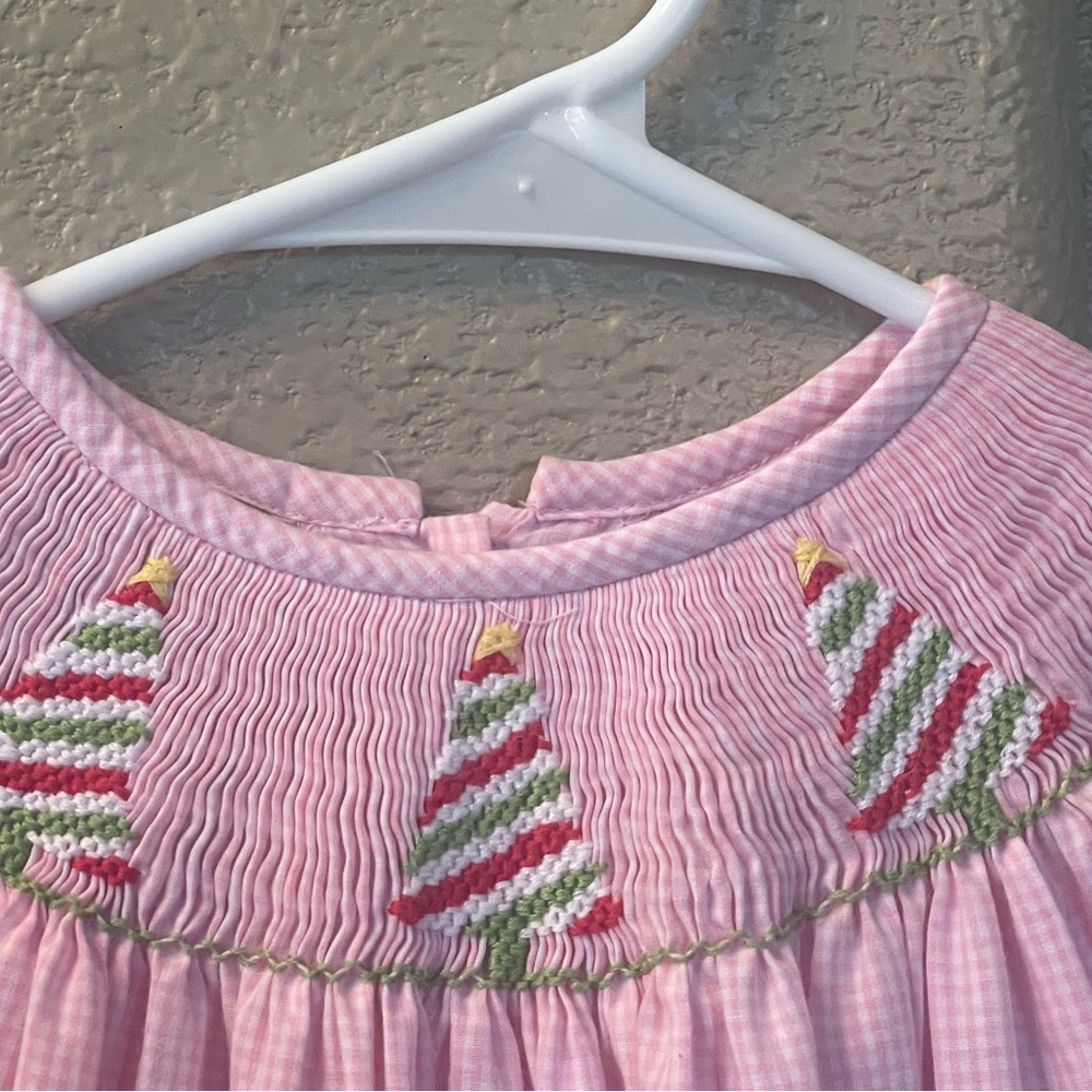 Candyland Smock Christmas Dress Size 6